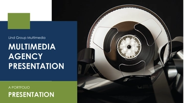 Free Multimedia Agency Presentation Template to Edit Online