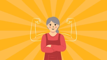 Free Senior Citizen's Day Background Template to Edit Online