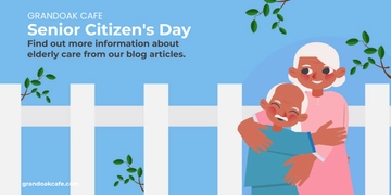 Free Senior Citizens Day Blog Banner Template to Edit Online