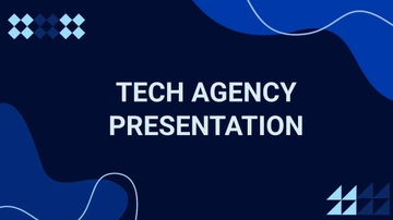 Free Tech Agency Presentation Template to Edit Online