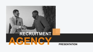 Free Recruitment Agency Presentation Template to Edit Online
