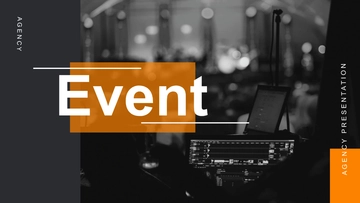 Free Event Agency presentation Template to Edit Online
