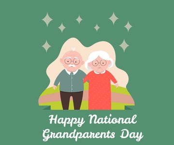 Free National Grandparents Day Ad Banner Template to Edit Online