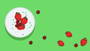 Free Food Background Presentation Template to Edit Online