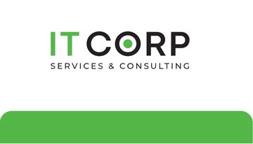 Free IT Digital Transformation Services Business Card Template to Edit Online