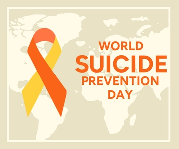 Free World Suicide Prevention Day Ad Banner Template to Edit Online