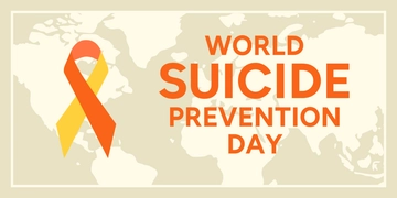 Free World Suicide Prevention Day Blog Banner Template to Edit Online