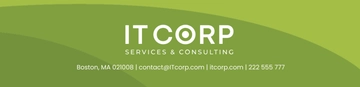 Free IT Fintech Consulting Letterhead Template to Edit Online