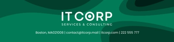 Free IT Social Media & Online Marketing Consulting Letterhead Template to Edit Online