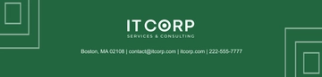 Free IT Digital Transformation Services Letterhead Template to Edit Online