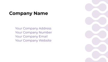 Free Business Card Template to Edit Online