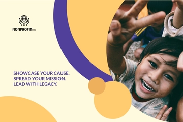 Free Nonprofit Organization Postcard Template to Edit Online