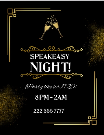 Free Party Flyer Template to Edit Online
