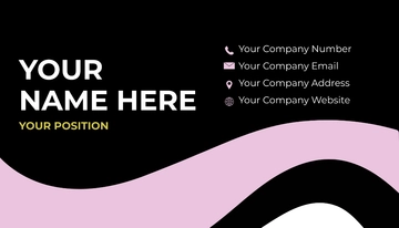 Free Graphic Designer Business Card Template to Edit Online