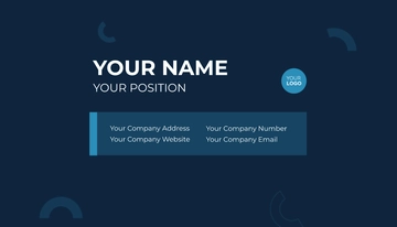 Free Social Media Manager Business Card Template to Edit Online