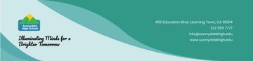 Free School Letterhead Template to Edit Online