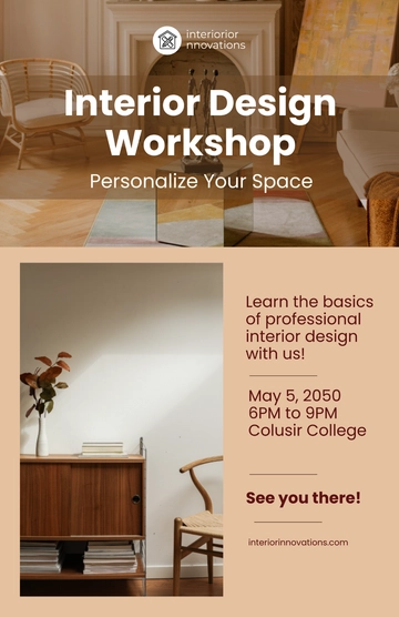 Free Professional Poster Template to Edit Online