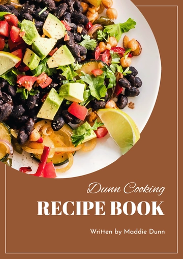 Free Classic Cookbook Template to Edit Online