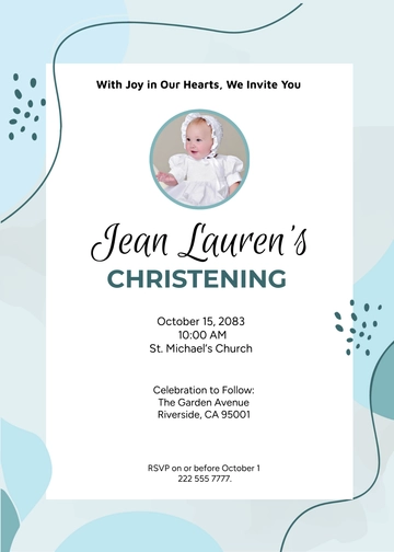 Free Aesthetic Invitation Template to Edit Online