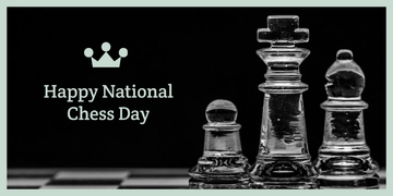 Free National Chess Day X Post Template to Edit Online