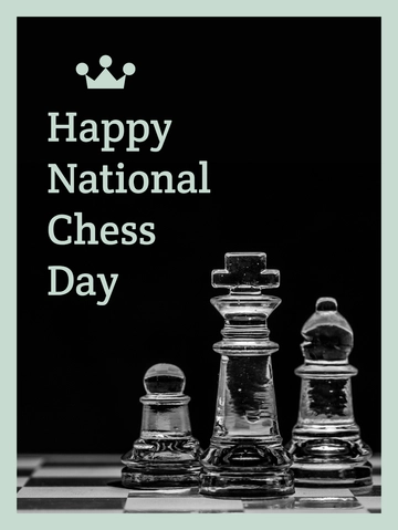 Free National Chess Day Threads Post Template to Edit Online