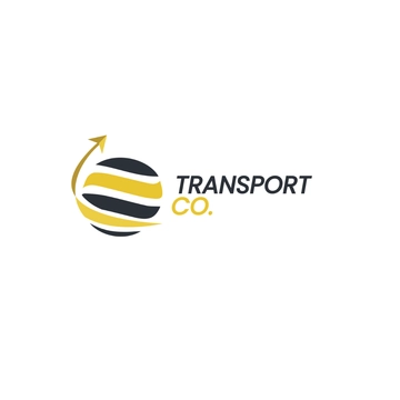 Free Transport and Logistics Global Logistics Logo Concept Template to Edit Online
