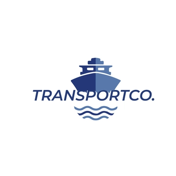 Free Transport and Logistics Maritime Shipping Company Logo Template to Edit Online