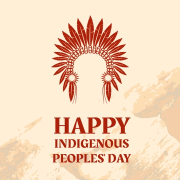 Free Indigenous Peoples' Day Vector Template to Edit Online