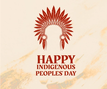 Free Indigenous Peoples' Day Ad Banner Template to Edit Online