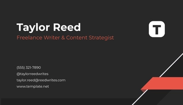 Free Printable Business Card Template to Edit Online