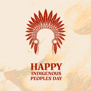 Free Indigenous Peoples' Day Instagram Post Template to Edit Online