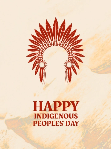 Free Indigenous Peoples' Day Threads Post Template to Edit Online