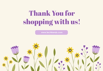 Free Floral Card Template to Edit Online