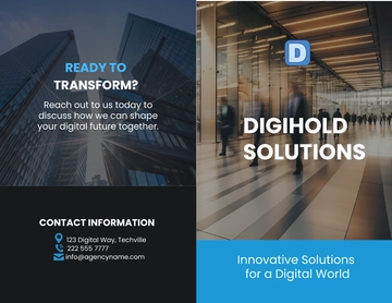 Free Professional Brochure Template to Edit Online