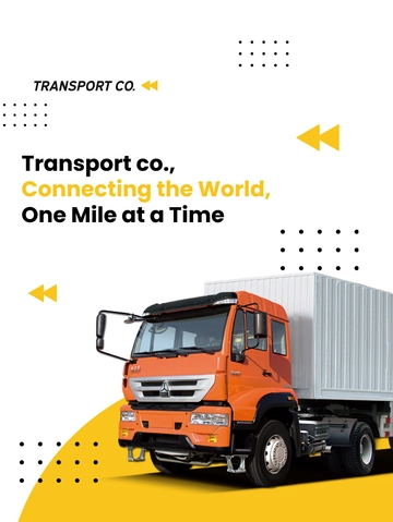 Free Transport and Logistics Threads Post Template to Edit Online