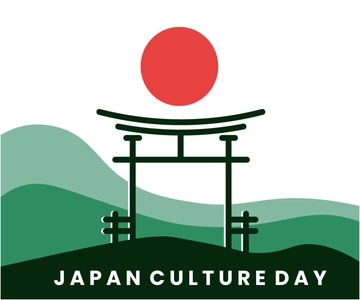Free Japan Culture Day Ad Banner Template to Edit Online