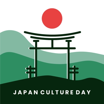 Free Japan Culture Day Instagram Post Template to Edit Online