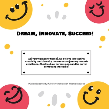 Free HR Instagram Post Template to Edit Online