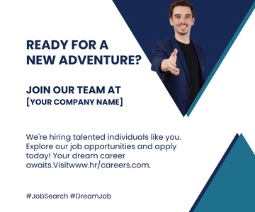 Free HR Ad Banner Template to Edit Online