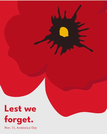 Free Armistice Day Facebook Post Template to Edit Online