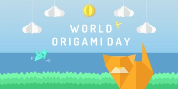 Free World Origami Day X Post Template to Edit Online