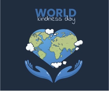Free World Kindness Day Ad Banner Template to Edit Online