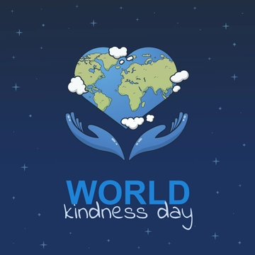 Free World Kindness Day Instagram Post Template to Edit Online