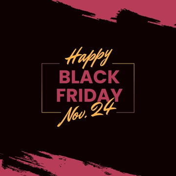 Free Black Friday WhatsApp Post Template to Edit Online
