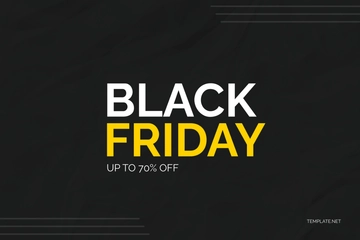 Free Black Friday Sale Sign Template to Edit Online