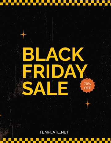 Free Vintage Black Friday Template to Edit Online