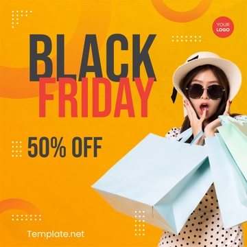 Free Black Friday Instagram Template to Edit Online