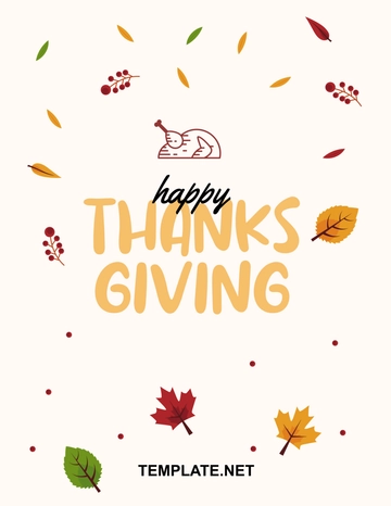 Free Thanksgiving Flyer Template to Edit Online