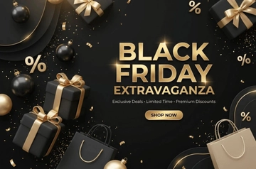 Free Black Friday Banner Design Template to Edit Online