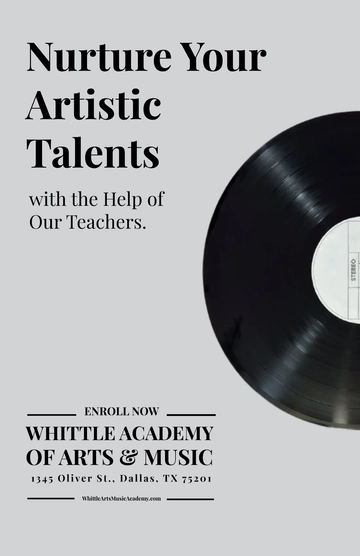 Free Academic Poster Template to Edit Online